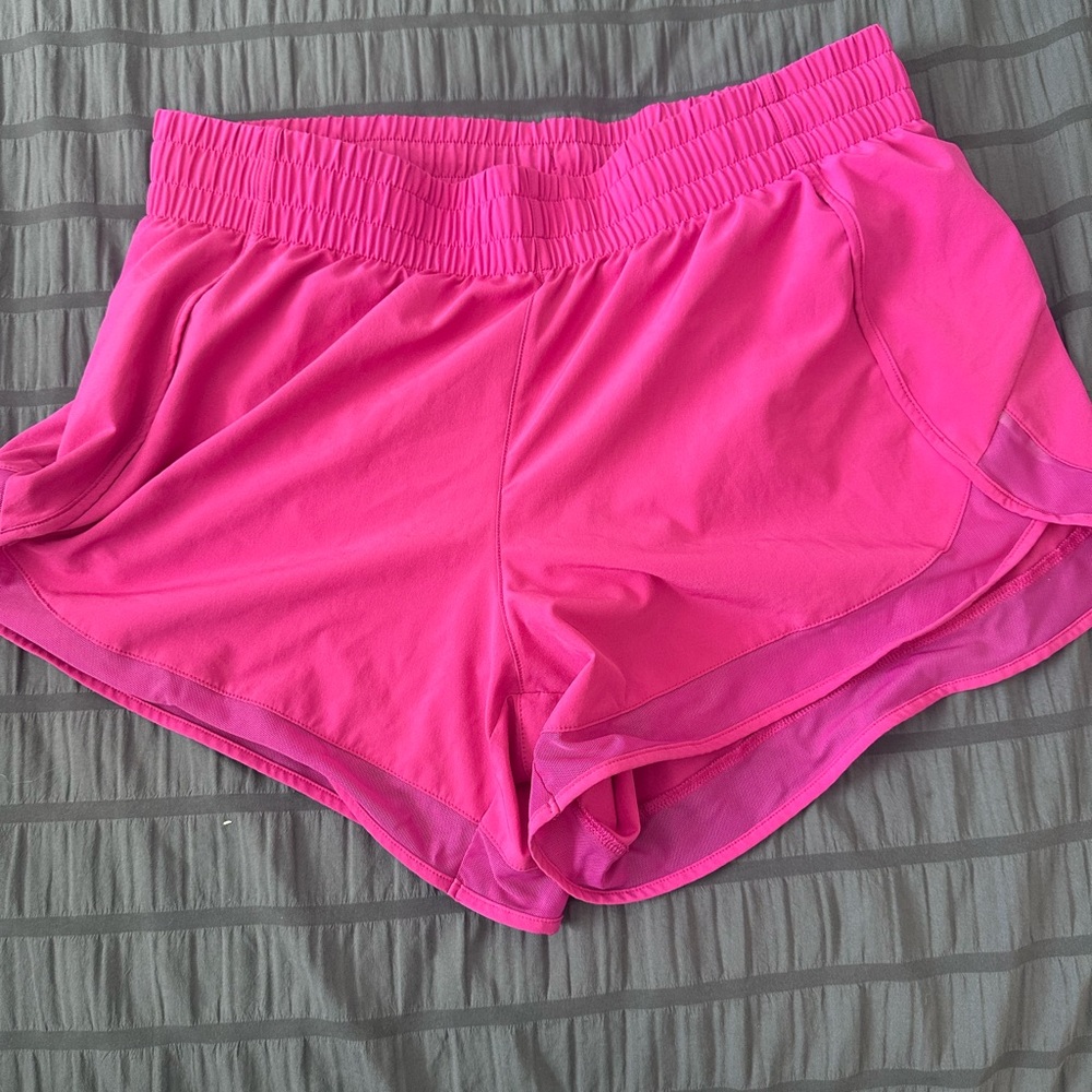 Athleta Bright Pink Women's Athletic Shorts